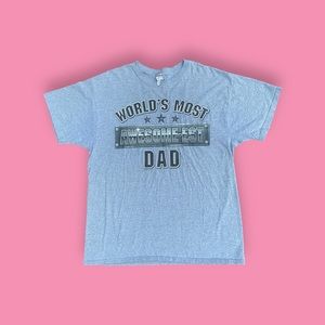 ✮ 2000s Words most awesome dad t shirt ✮